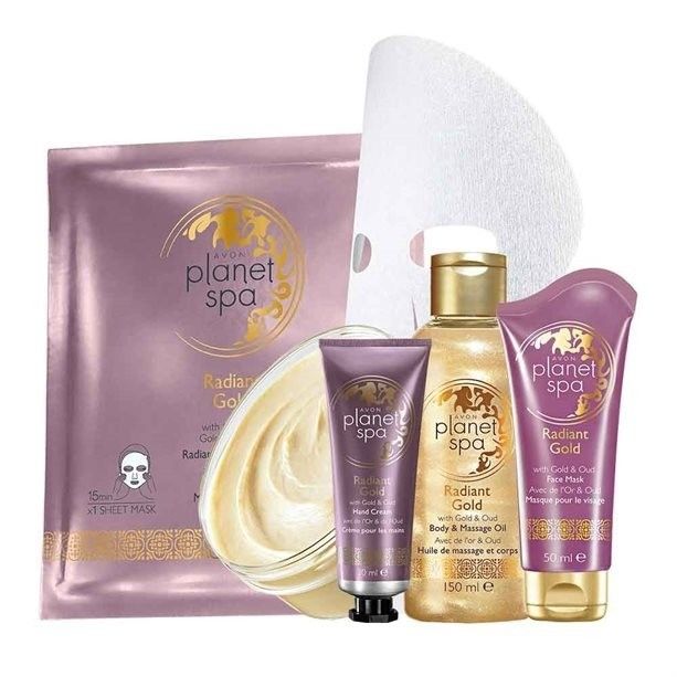 Avon Planet Spa Radiant Gold with Gold & Oud Hand Cream - 30ml