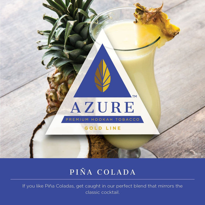 Azure Gold Line Pina Colada Hookah Shisha Flavor -