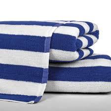 CABANA POOL TOWEL / BLUE STRIPE / 30 X 60 / 9.00 LBS