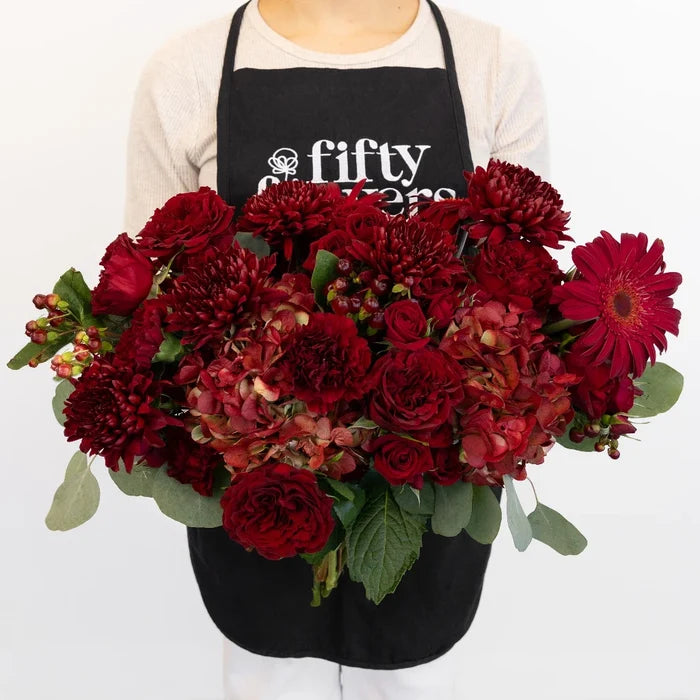 Cherry Coded Diy Flower Kit Apron - Image