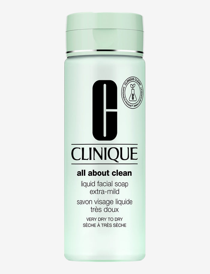 CLINIQUE All About Clean Liquid Facial Soap Extra Mild - Very Dry to Dry Skin غسول للبشرة الجافة