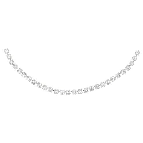 Cubic Zirconia Line Bracelet - ikatehouse