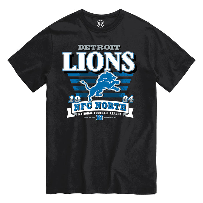Detroit Lions Stripe Splash '47 Tee