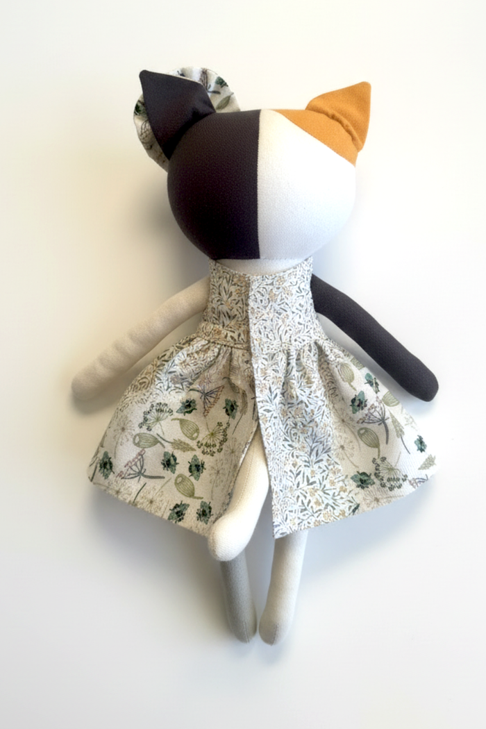 Elsie the Kitten - Botanical Print Dress