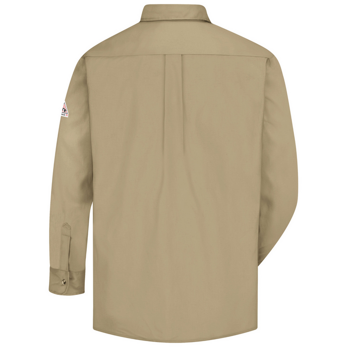 EXCEL FR DRESS SHIRT - KH-Khaki | Bulwark SEG6