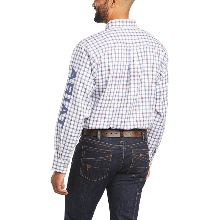 FR FRANKO TEAM WORK SHIRT - 100-White | Ariat 10035354