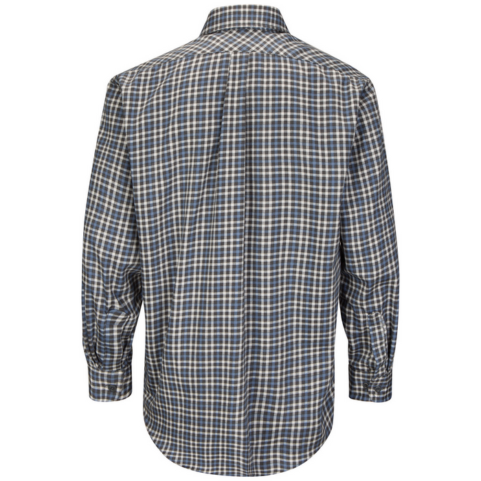 FR LIGHTWEIGHT PLAID UNIFORM SHIRT - GB-Grey Blue Plaid | Bulwark SLD6