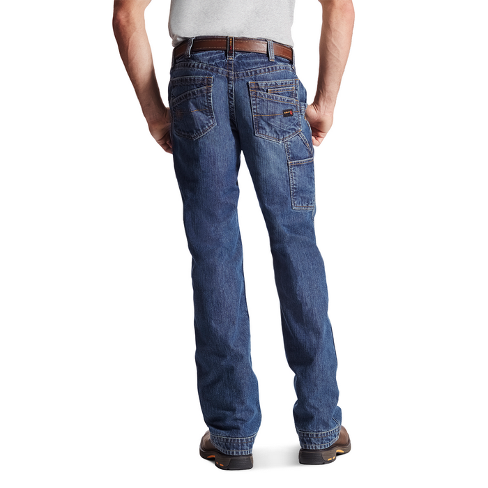 FR M4 LOW RISE WORKHORSE BOOT CUT JEAN - 400-Blue | Ariat 10017262