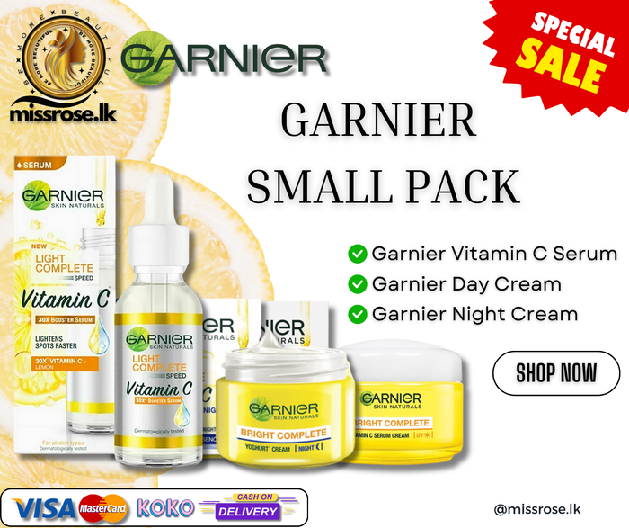 Garnier Vitamin C Complete Glow Pack