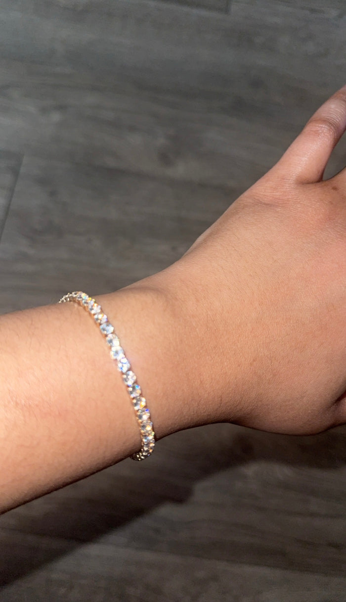 Gold Tennis Bracelet