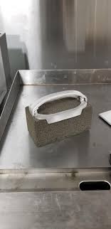 Grill Brick Holder - 7 5/16" x 3 1/2" x 2 1/2"