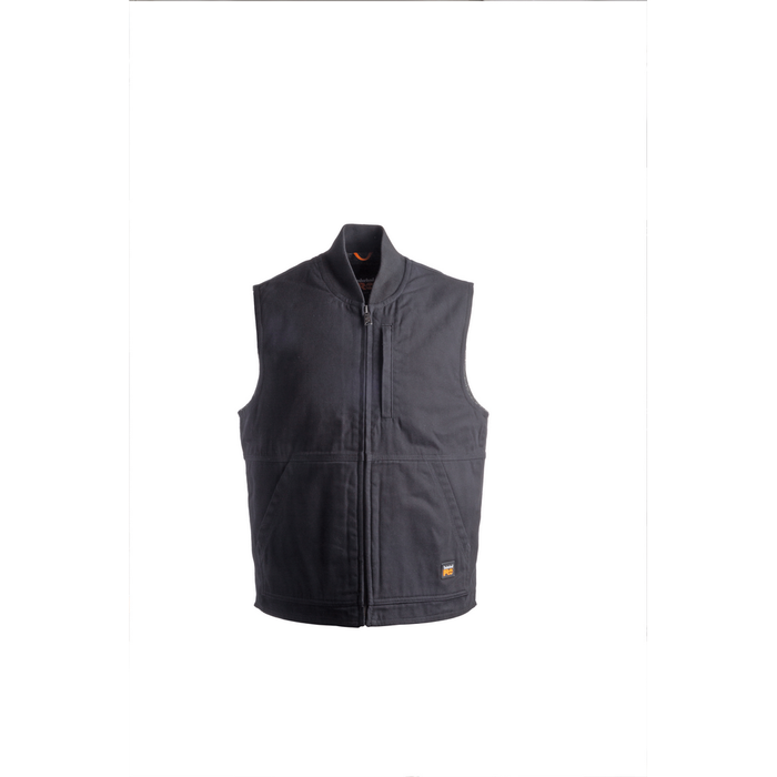 GRITMAN LINED CANVAS VEST - 015-Jet Black | Timberland PRO TB0A1VBF