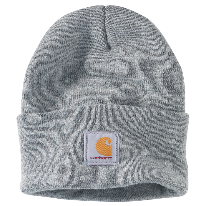 Knit Cuffed Beanie - HGY-Heather Gray | Carhartt A18