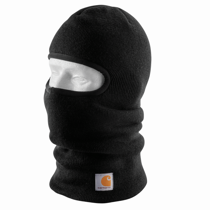 KNIT INSULATED FACE MASK - BLK-Black | Carhartt 104485