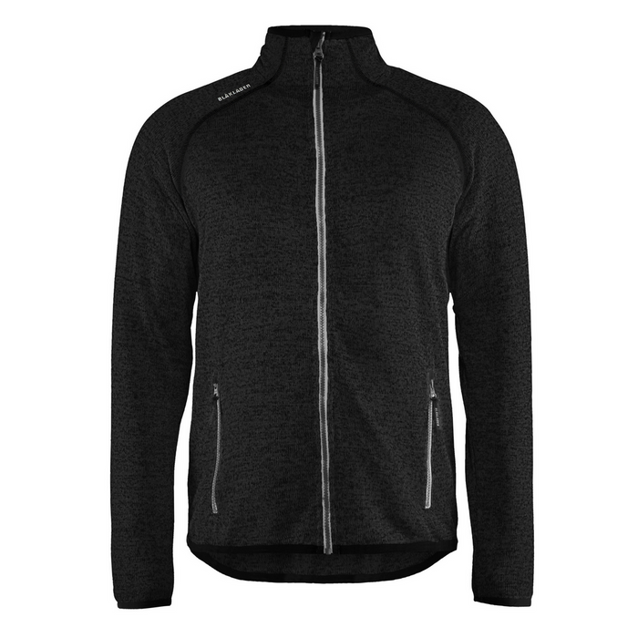 KNITTED JACKET - 9710-Antracit Grey/White | Blaklader 49652117