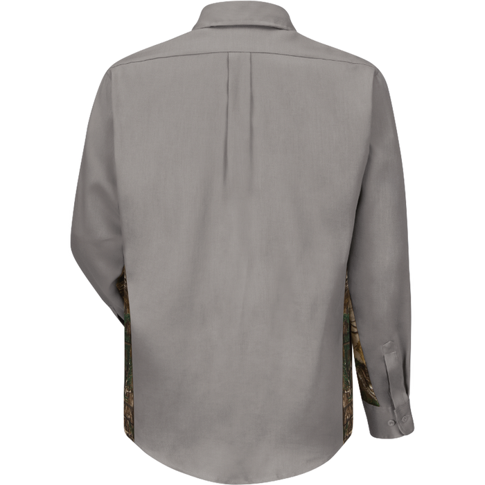 LIGHTWEIGHT FR CAMO UNIFORM SHIRT - GY-Grey | Bulwark SLU4