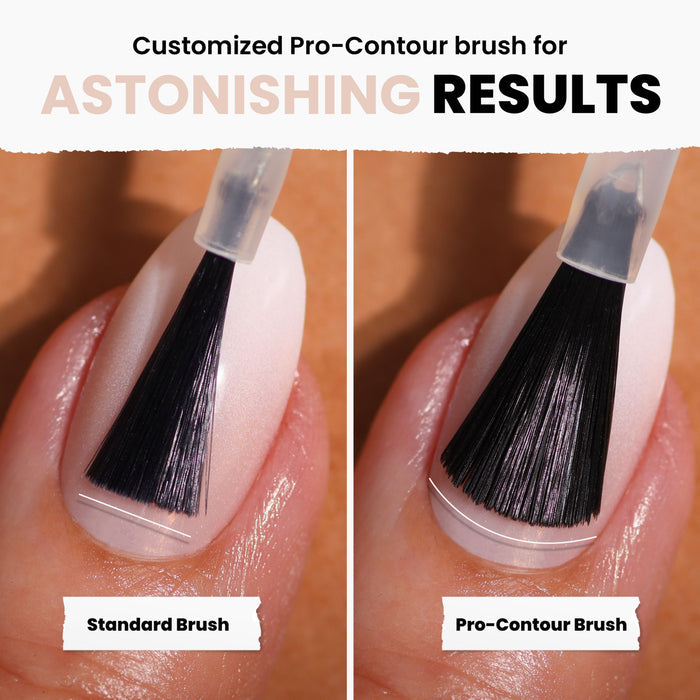 Discover the subtle difference with LONDONTOWN's Linen, where the unique bristle spread of this pro-contour brush enhances your manicure, delivering a natural, breezy finish that transforms your nail care routine to polished perfection.