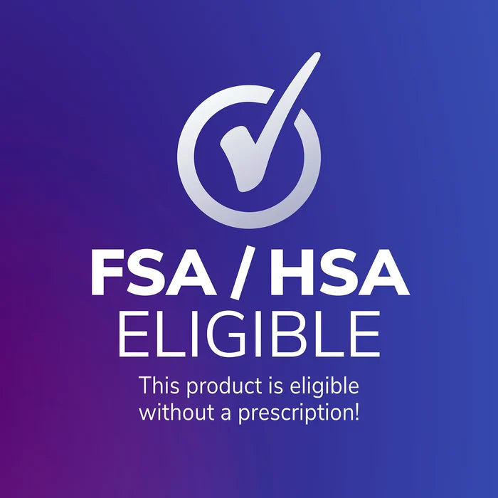 FSA/HSA eligibility icon and label for ball-of-foot cushion product