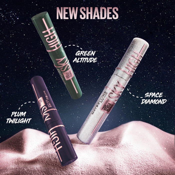 Maybelline Lash Sensational Sky High Mascara - Diamond Shimmer - Volumizing & Lengthening Formula