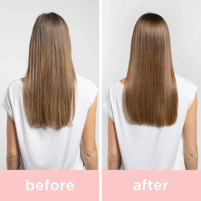 Salon Blissful Milk_Shake Deep Detox Shampoo before and after
