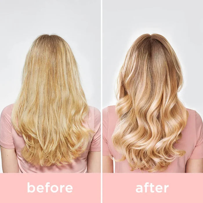Salon Blissful - Milk_Shake Silver Shine Shampoo before and after