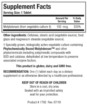 Mo-Zyme Forte by Biotics Research