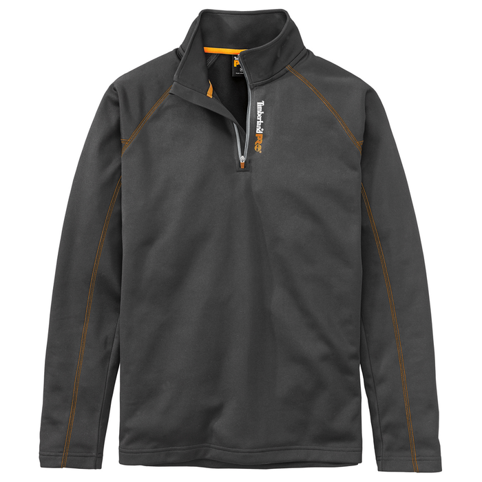 MODERN UNDERSTORY QUARTER-ZIP FLEECE SHIRT - 013-Dark Charcoal Heather | Timberland PRO TB0A1OVR