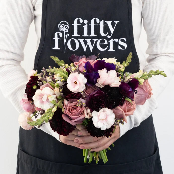Moody Mauve Flower Bouquet Other - Image
