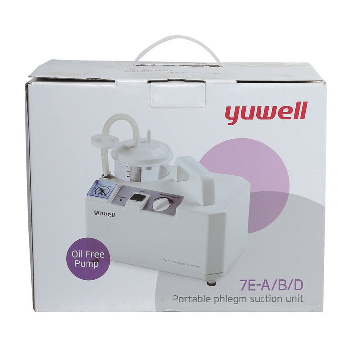Portable Phlegm Suction Unit, Model 7E-D | Yuwell