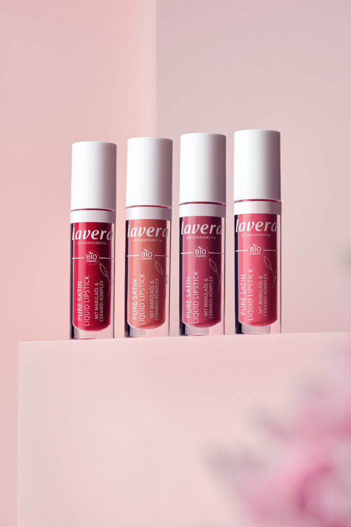 lavera Pure Satin Liquid Lipstick -Sweet Peony 04-
