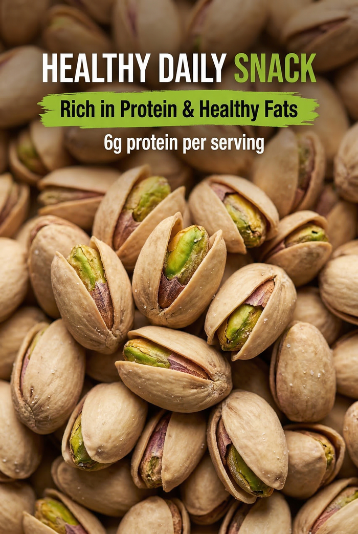 Raw Californian Pistachios + Premium Goan Cashews - Kaju Combo