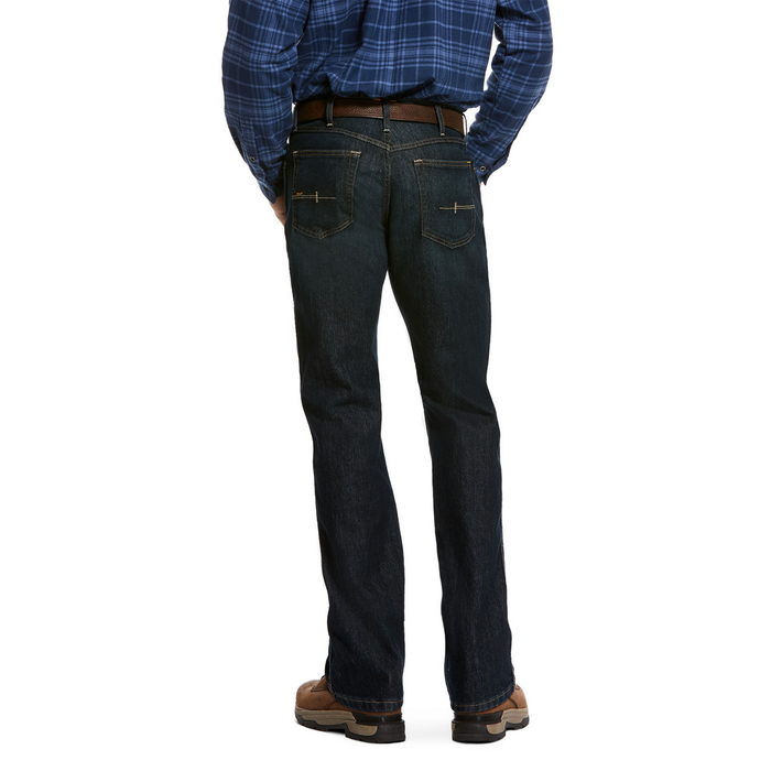 REBAR M4 DURASTRETCH BASIC STACKABLE JEAN - 400-Blue | Ariat 10027734