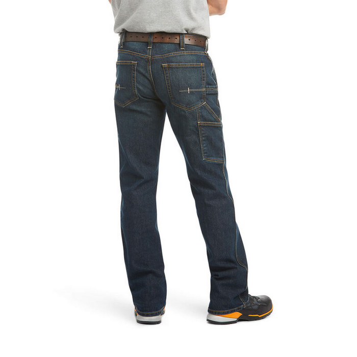 REBAR M4 DURASTRETCH WORKHORSE BOOT JEAN - 400-Blue | Ariat 10018377