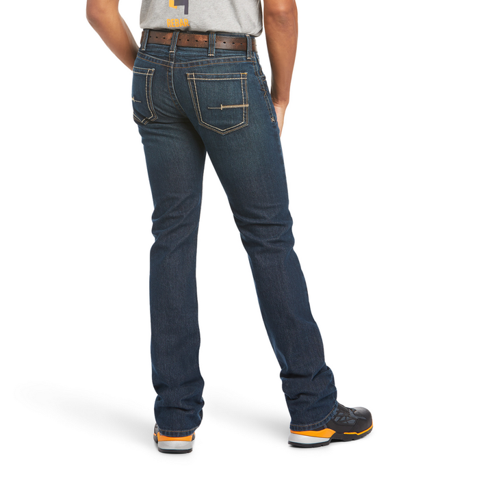 REBAR M7 SLIM DURASTRETCH STRAIGHT JEAN - 400-Blue | Ariat 10034628