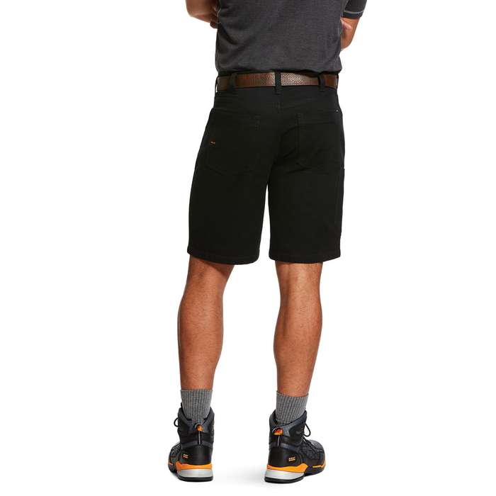REBAR MADE TOUGH SHORTS - 001-Black | Ariat 10030262