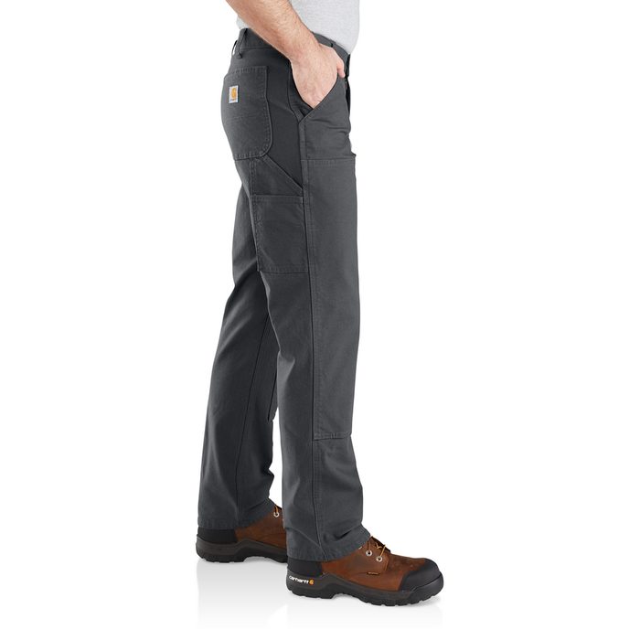 RUGGED FLEX RELAXED FIT DUCK DOUBLE FRONT WORK PANT - 029-Shadow | Carhartt 103334