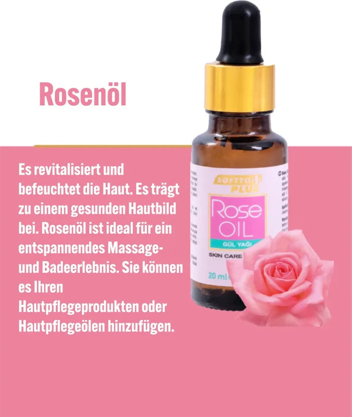 SOFTTO PLUS Rose Skin Care Oil 20 ml