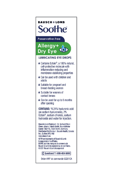 Soothe® Preservative-Free Allergy + Dry Eye