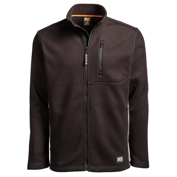 STUDWALL FULL-ZIP TEXTURED FLEECE - 015-Jet Black | Timberland PRO TB0A1V58