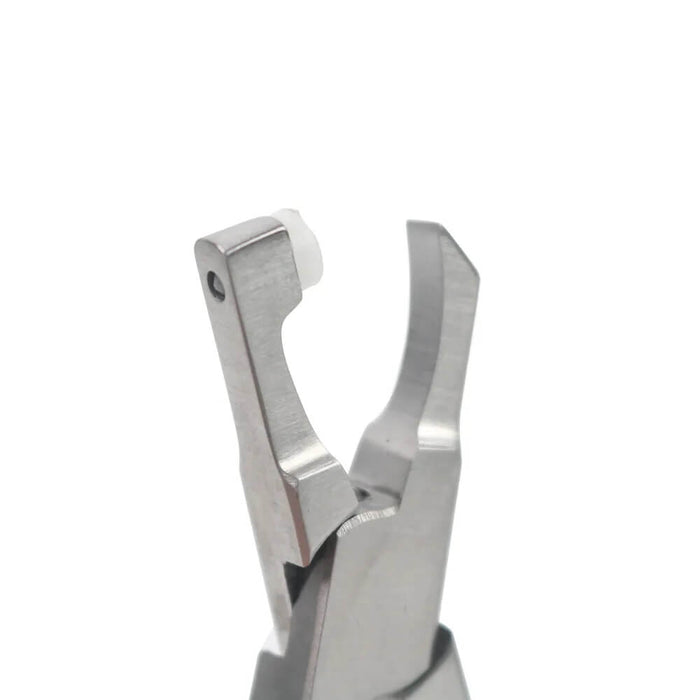 Angled plier tips for lifting tooth gems
