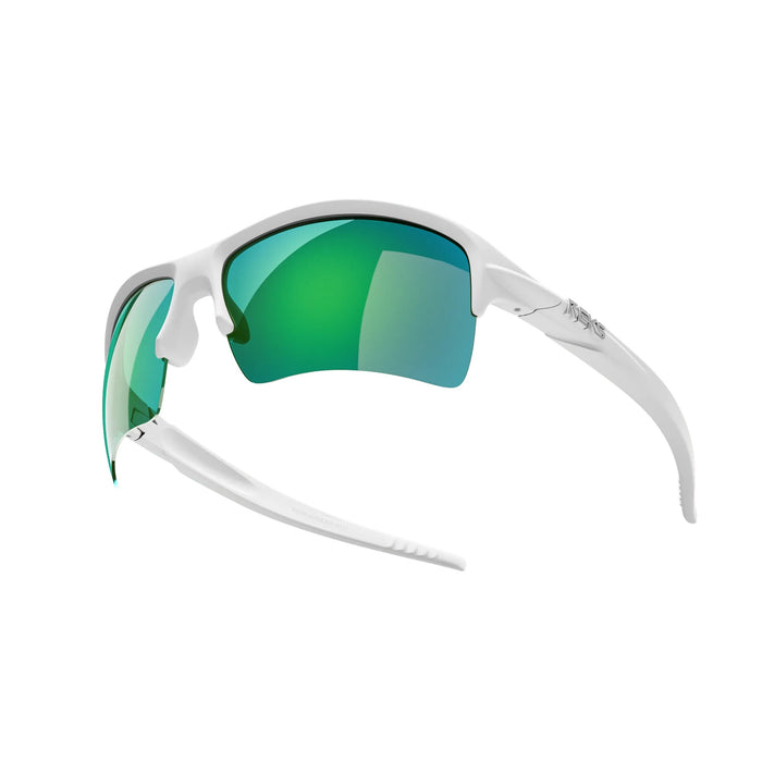 Single Vision / Solid Brown / Green Mirror