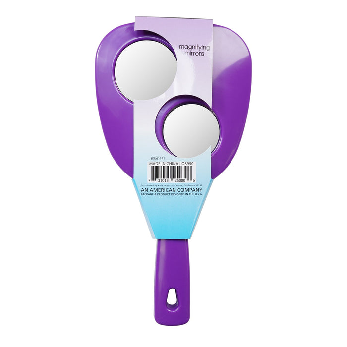 3 in 1 Double Sided Hand Mirror - ikatehouse