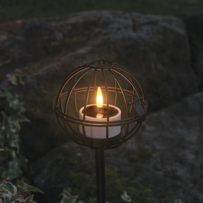 4 Outdoor TruGlow® Votive Candle Solar Stake Lights