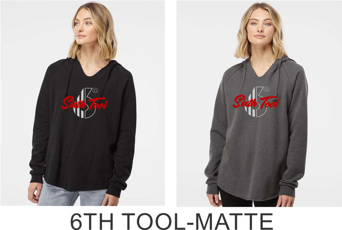 6th Tool Ladies Lightweight Hoodie