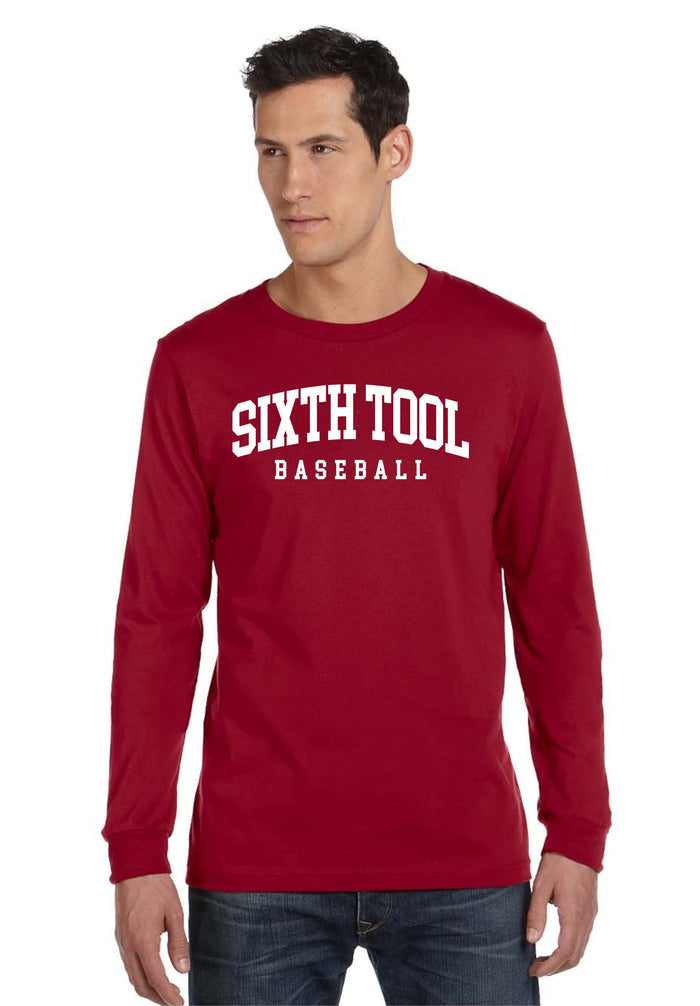 6th Tool Unisex Long Sleeve Tee-Matte or Glitter