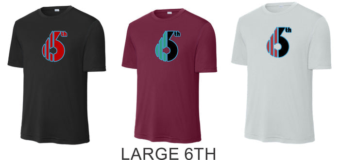 6th Tool Wicking Tee- Youth, Ladies, Adult Sizes