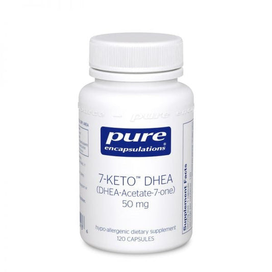 7-KETO DHEA 50mg 60 capsules by Pure Encapsulations