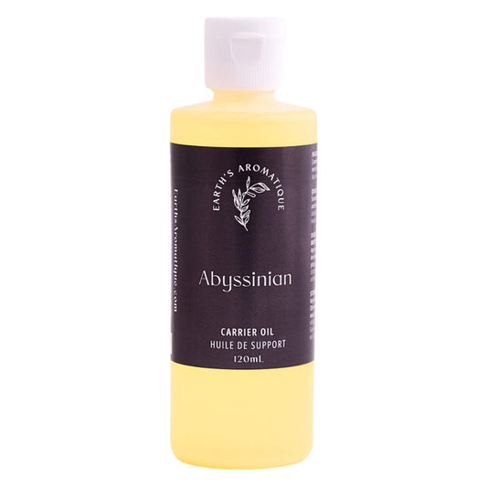 Bottle of Earth's Aromatique Abyssinian Seed Oil 120mL