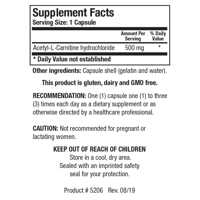 Acetyl-L-Carnitine by Biotics Research