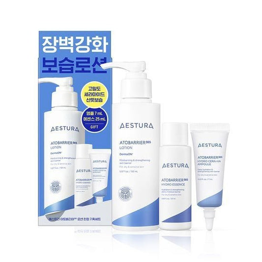 Aestura Atobarrier 365 Lotion 150ml (+Hydro Essence 25ml+Cera-Hyal Ampoule 7ml)